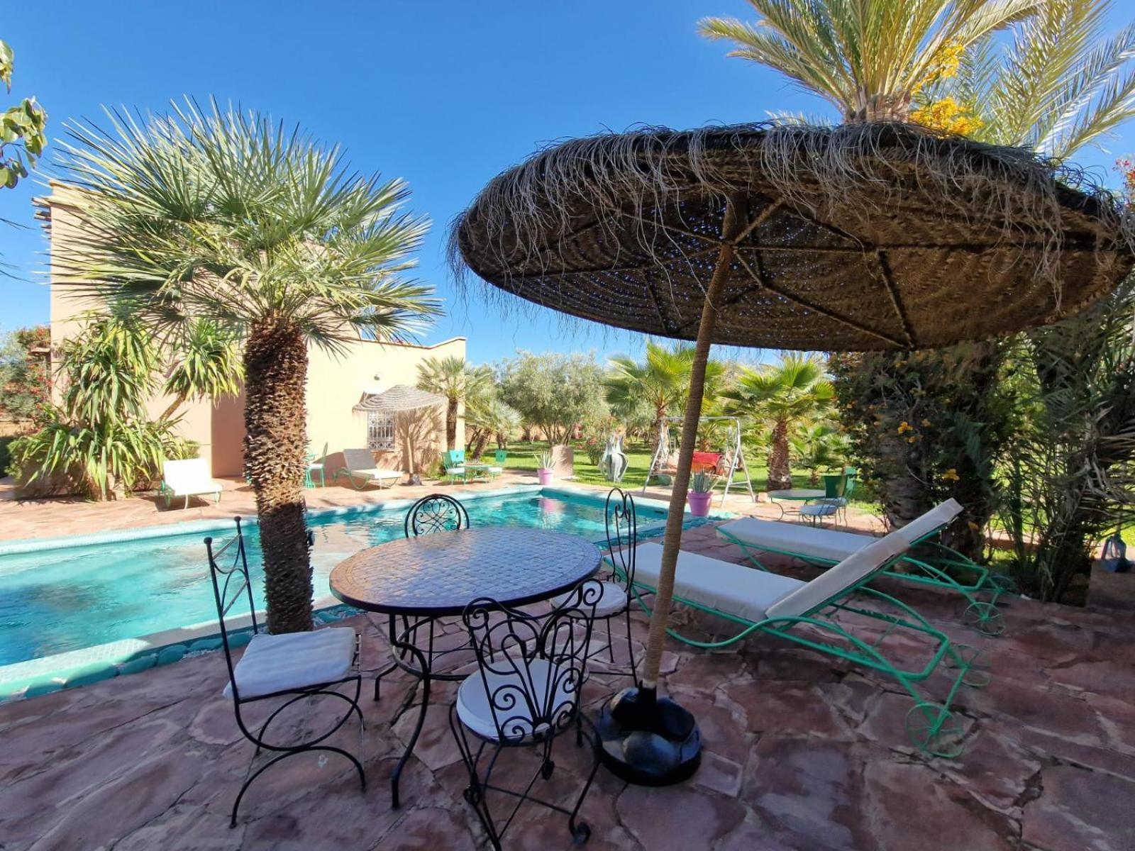Manzal Lahbab, 2Villas 2Bungalows 2Piscines Et Jardins Ouled Jelal Exterior foto