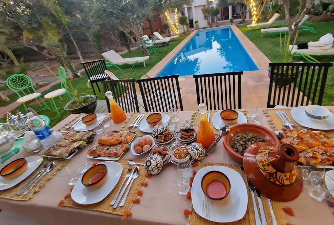 Manzal Lahbab, 2Villas 2Bungalows 2Piscines Et Jardins Ouled Jelal Exterior foto