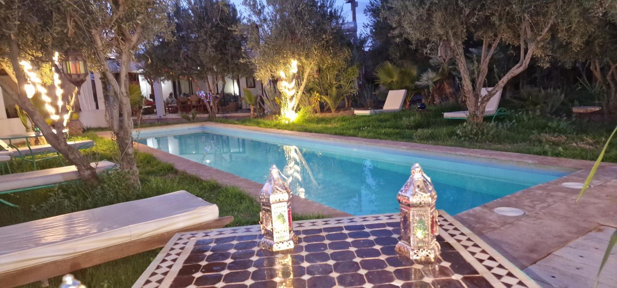 Manzal Lahbab, 2Villas 2Bungalows 2Piscines Et Jardins Ouled Jelal Exterior foto